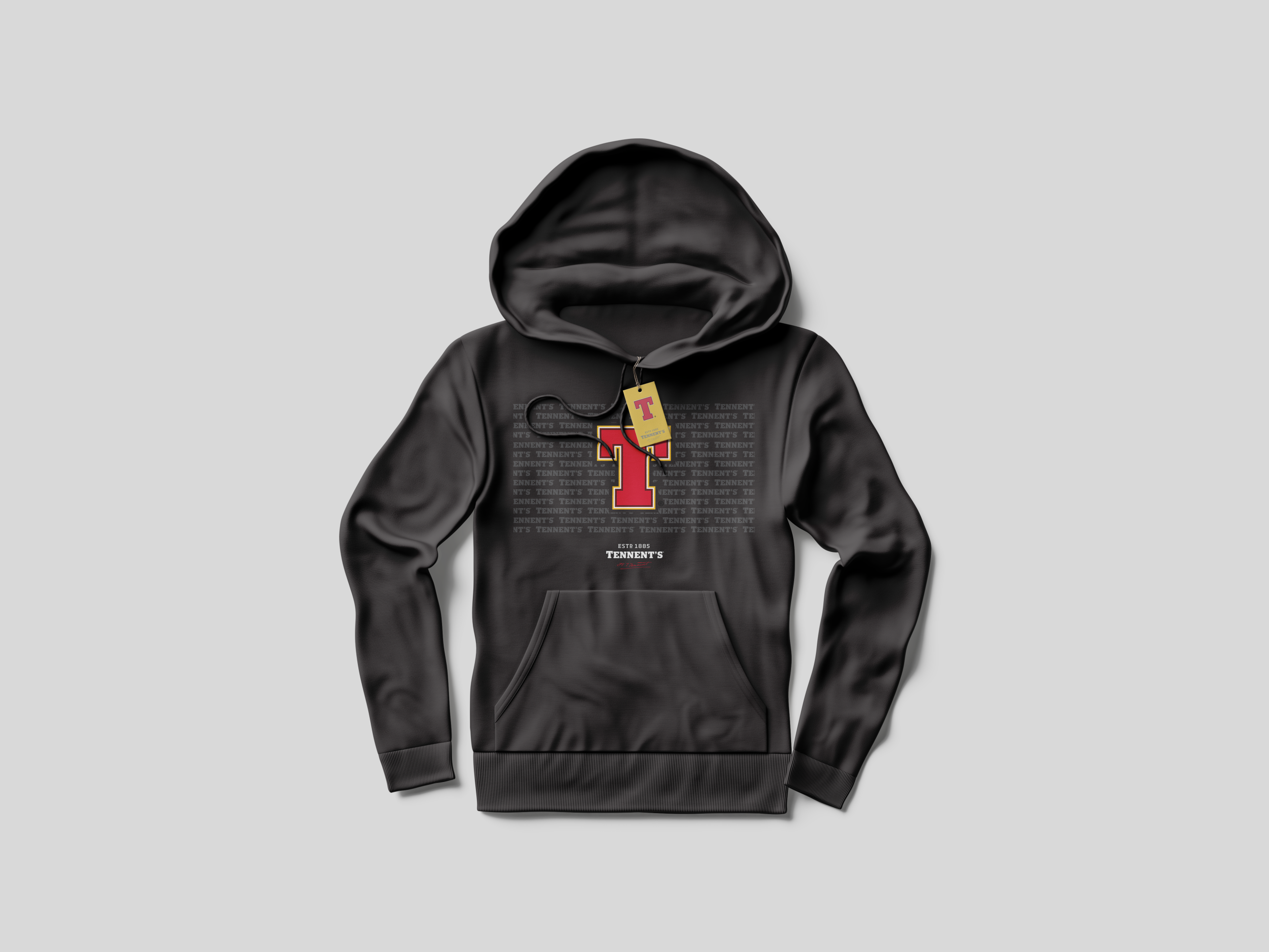 Tennents Unofficial Hoodie Design