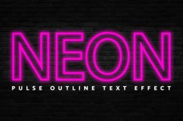 Neon Text Premiere Pro Tutorial Thumbnail