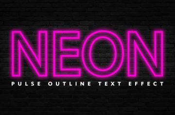 Neon Text Premiere Pro Tutorial Thumbnail