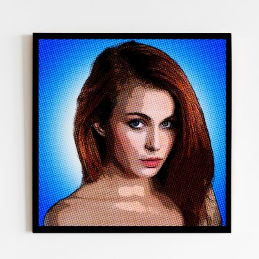 Pop Art Design Framed